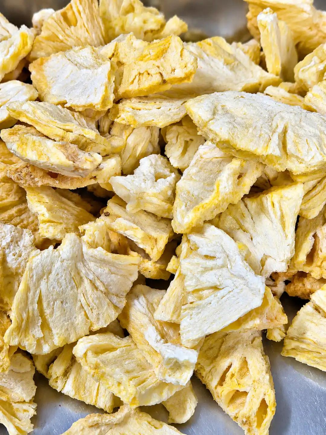 Ananas Liofilizzato 500Gr Frutta Disidratata Croccante Snack Naturale Dolce