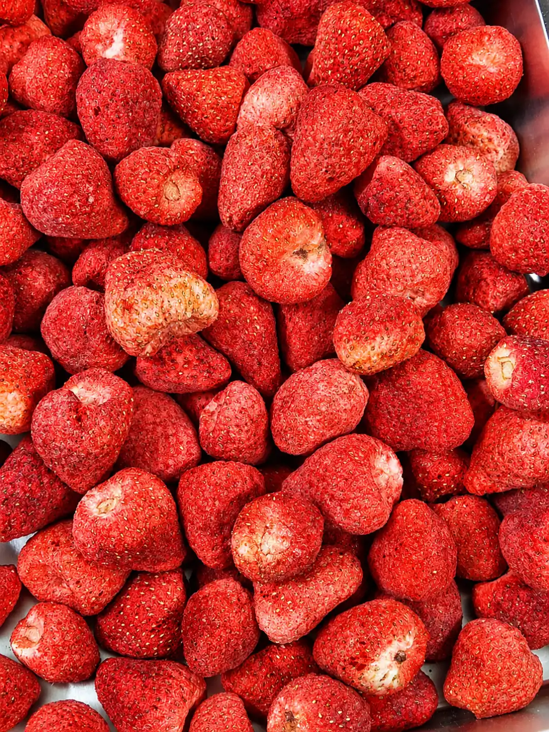 Fragole Liofilizzate 500Gr Frutta Croccante Snack Naturale Ricca Di Gusto Bio