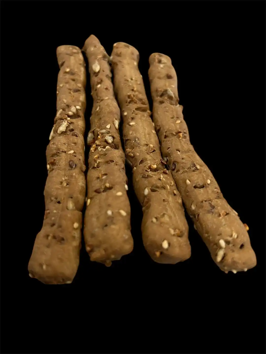 4 Pezzi Grissini Multicereali 160Gr Cad Totale 640Gr Snack Croccanti Da Forno