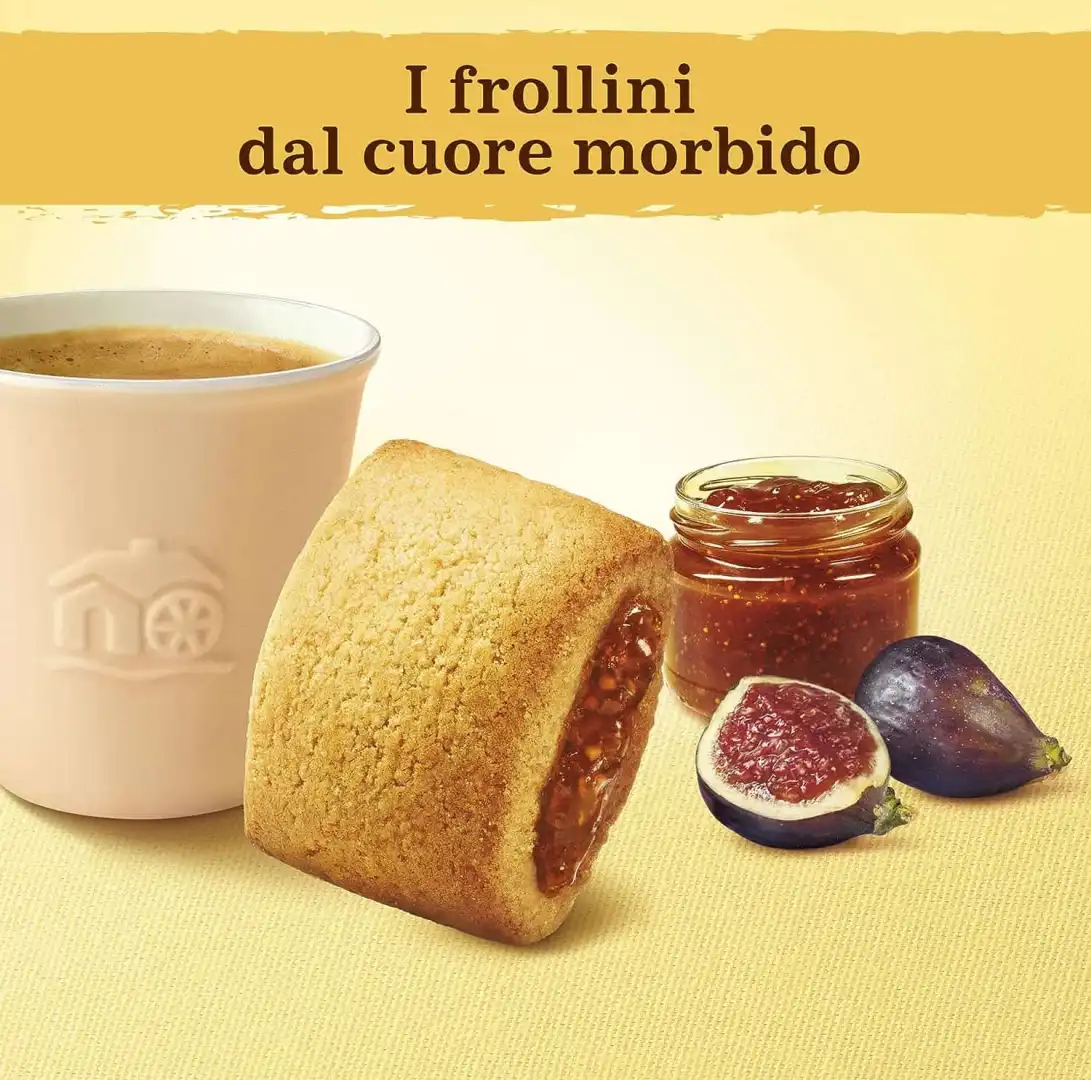 6 Confezioni Mulino Bianco Biscotti Frollini Settembrini con Confettura di Fichi