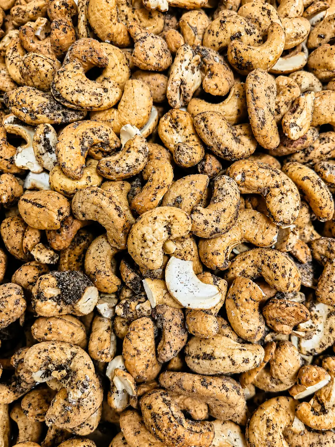 Anacardi Tostati Sale E Pepe 500g Origine Costa D'Avorio Snack Croccante