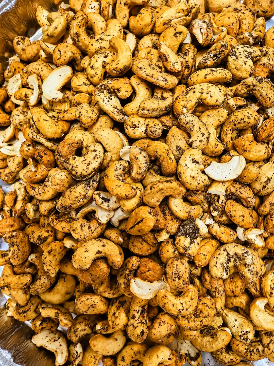 Anacardi Tostati Sale E Pepe 500g Origine Costa D'Avorio Snack Croccante