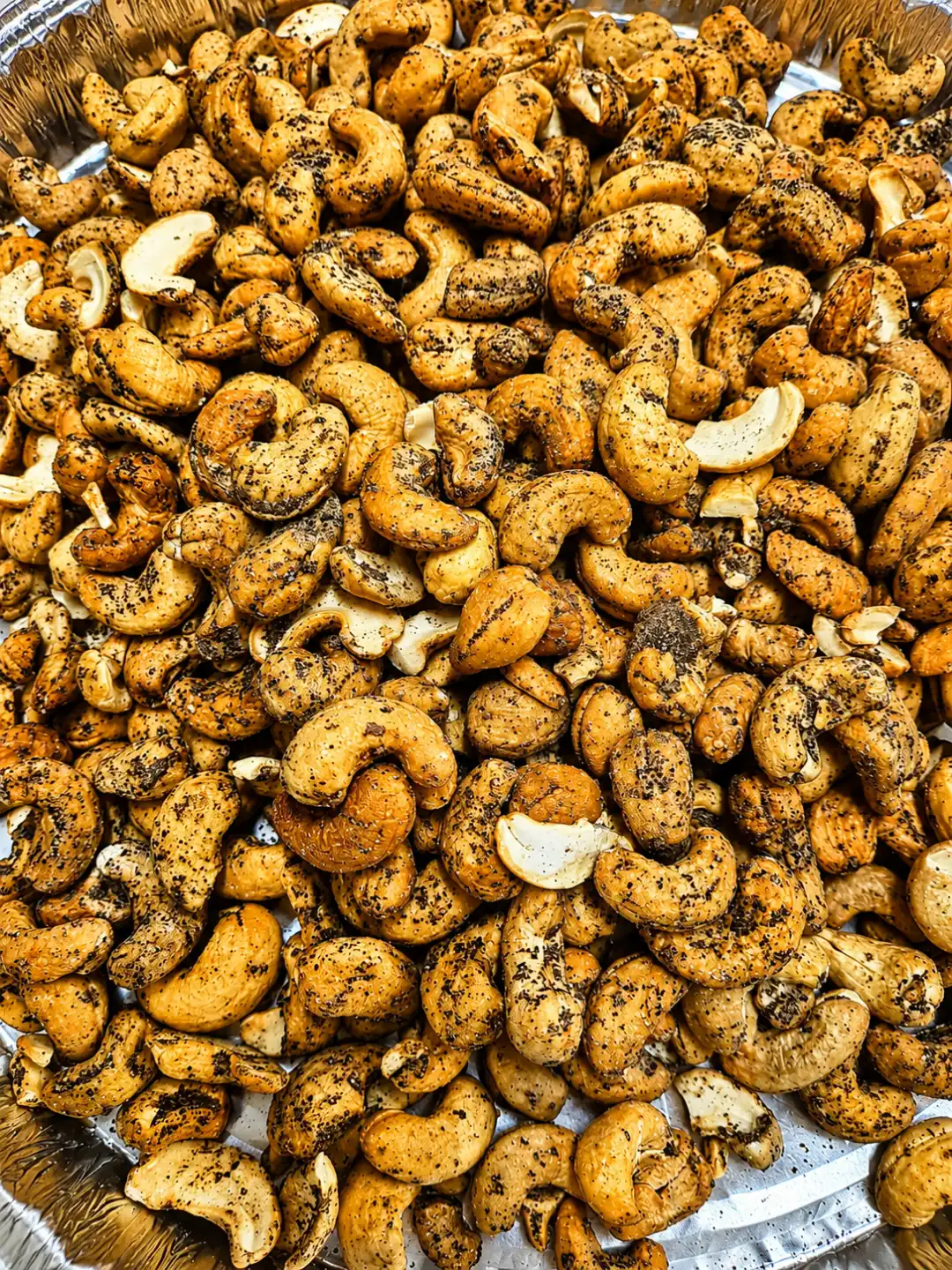 Anacardi Tostati Sale E Pepe 500g Origine Costa D'Avorio Snack Croccante