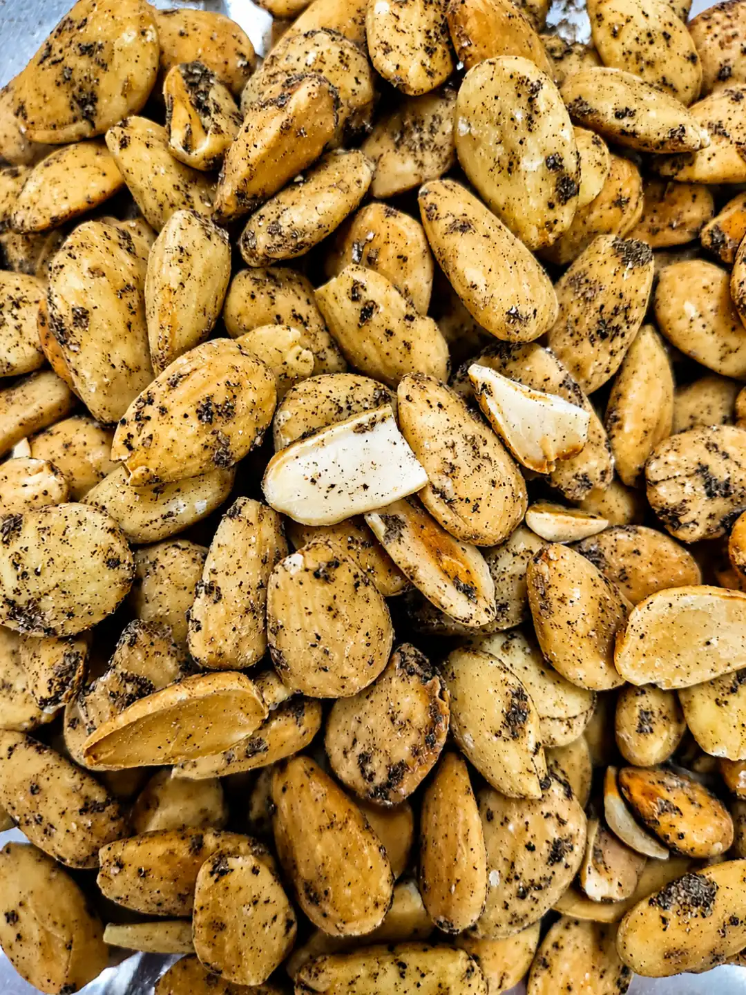 Mandorle Pelate Tostate Sale E Pepe 500g Origine Spagna Snack Croccante Naturale