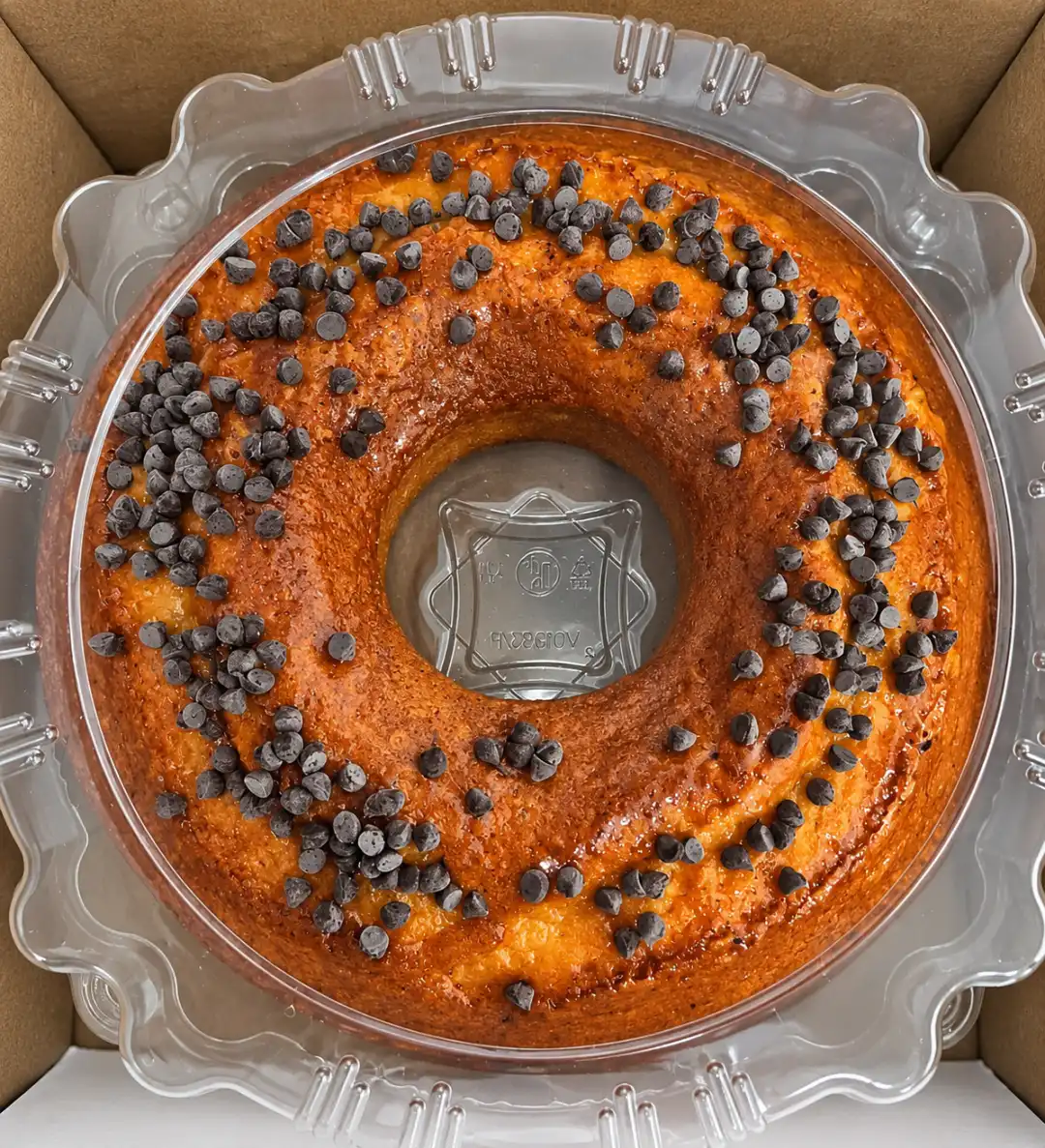 Ciambellone Yogurt Gocce Cioccolato 1 Kg Dolce Da Forno Soffice Artigianale