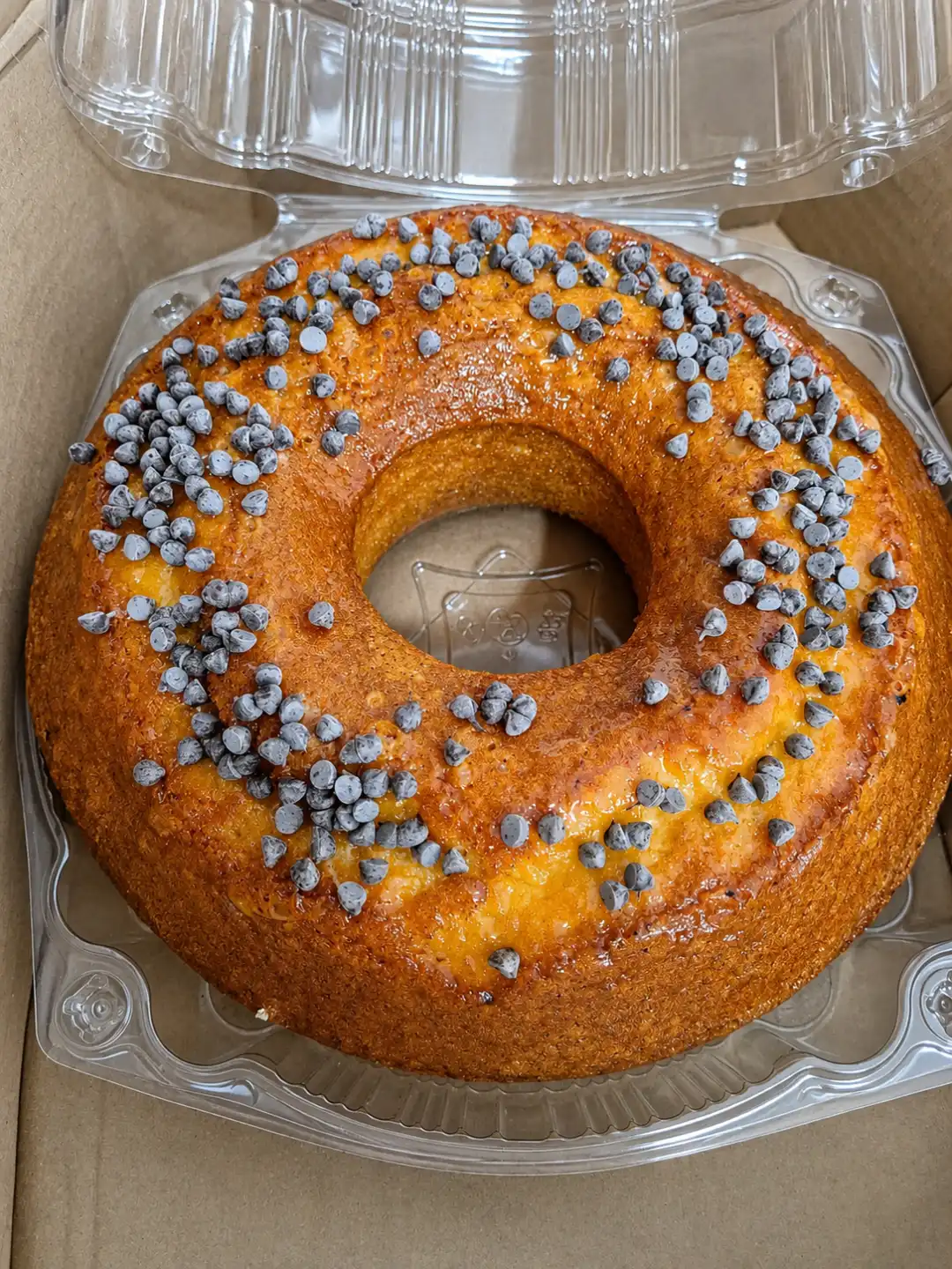 Ciambellone Yogurt Gocce Cioccolato 1 Kg Dolce Da Forno Soffice Artigianale