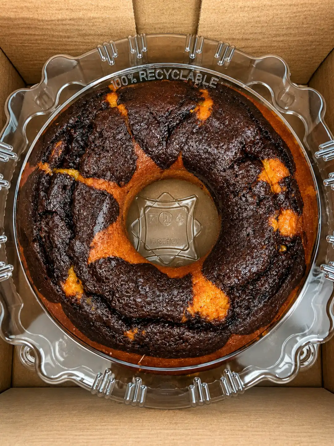 Ciambellone Al Cacao Artigianale 1 Kg Dolce Da Forno Morbido E Goloso 1Kg