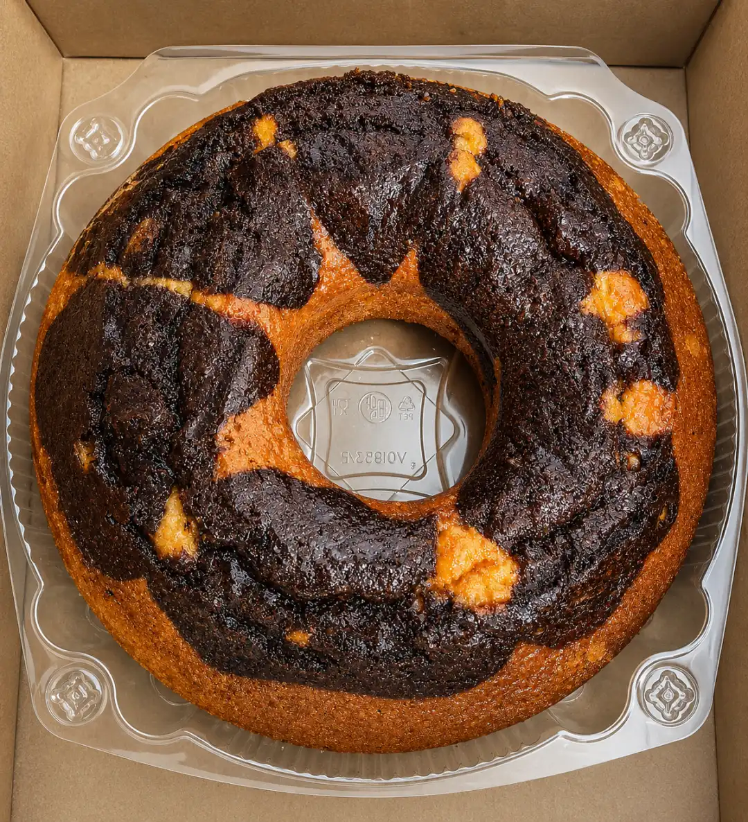 Ciambellone Al Cacao Artigianale 1 Kg Dolce Da Forno Morbido E Goloso 1Kg