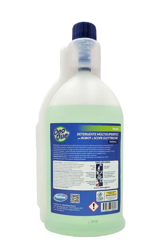 2 Deo Due Robot Scope Elettriche Verde 900ml Detergente Multisuperfici Casa