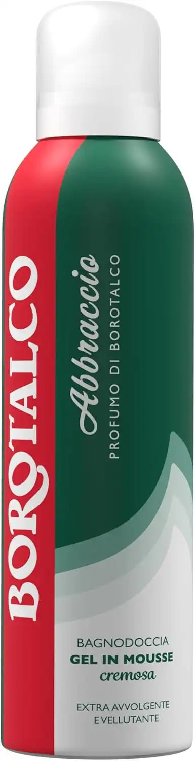 6 Borotalco Abbraccio Doccia Mousse Profumo Borotalco 200ml Gel Corpo Unisex