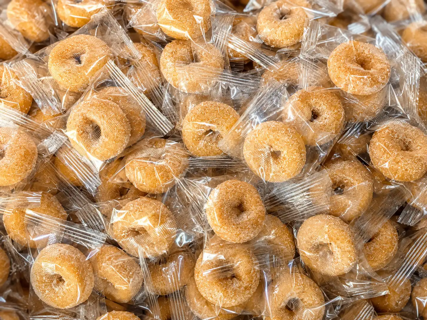 Mini Ciambelle Fritte All'Anice 1Kg Monoporzione Biscotti Dolci Artigianali