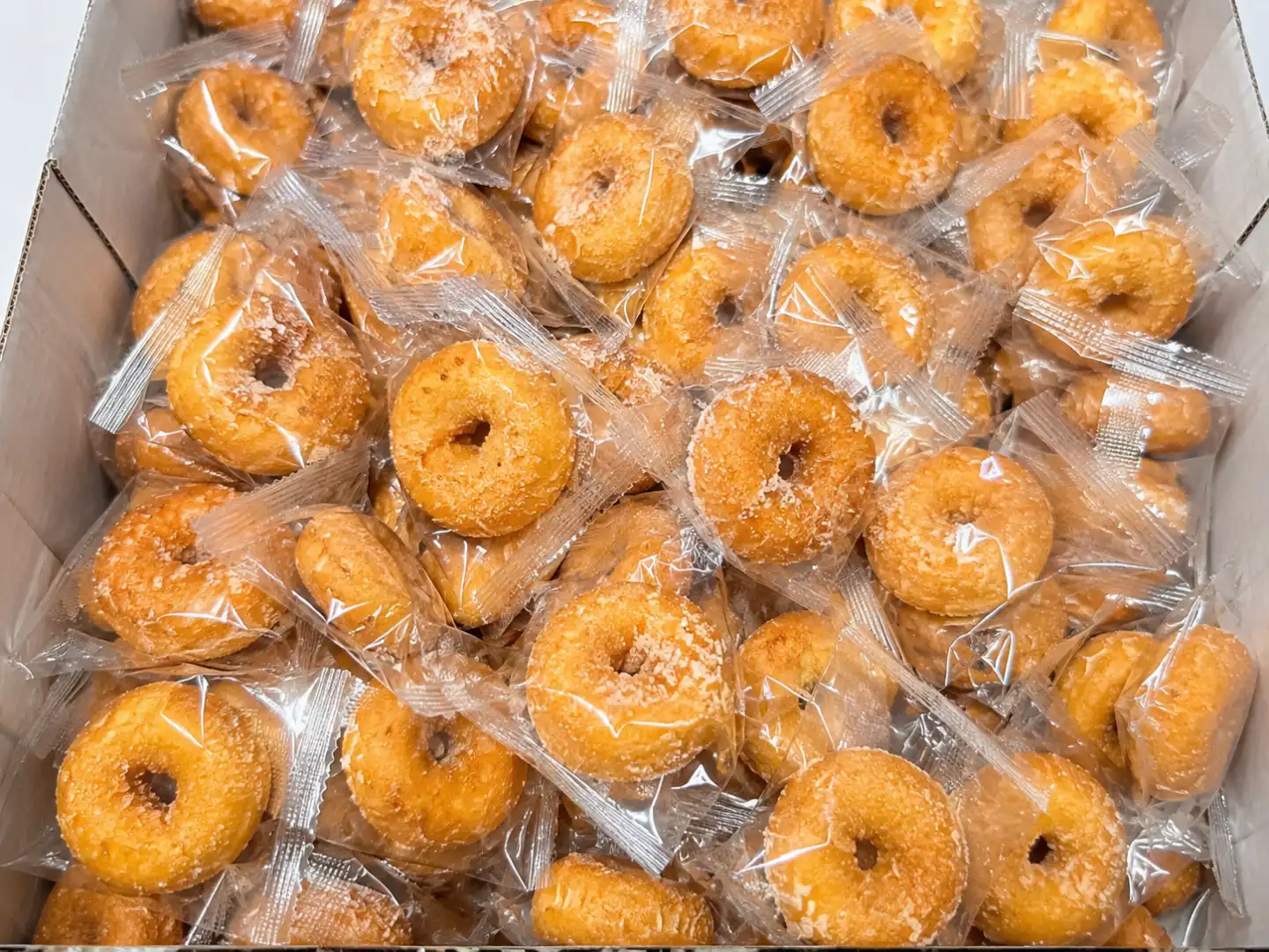 Mini Ciambelle Fritte All'Anice 1Kg Monoporzione Biscotti Dolci Artigianali