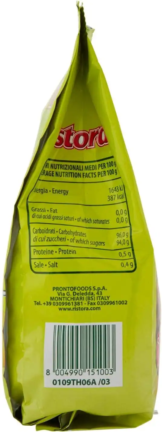 Ristora Tè al Limone 1Kg Preparato Solubile Zuccherato Istantaneo Freddo o Caldo