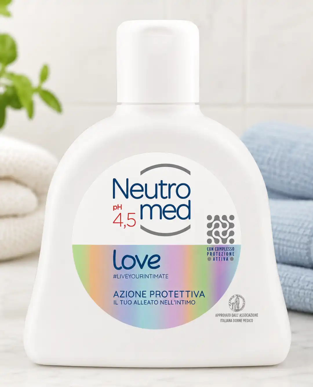 6 Pezzi Neutromed Intimo Love 250ml Detergente pH 4,5 Azione Protettiva Delicata