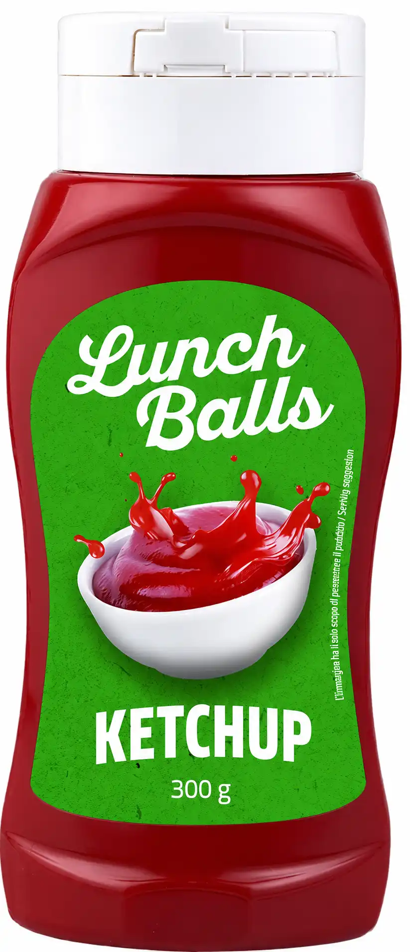 12 Pezzi Lunch Balls Ketchup 300g Salsa Pomodoro Squeeze Panini Snack Hot Dog XL