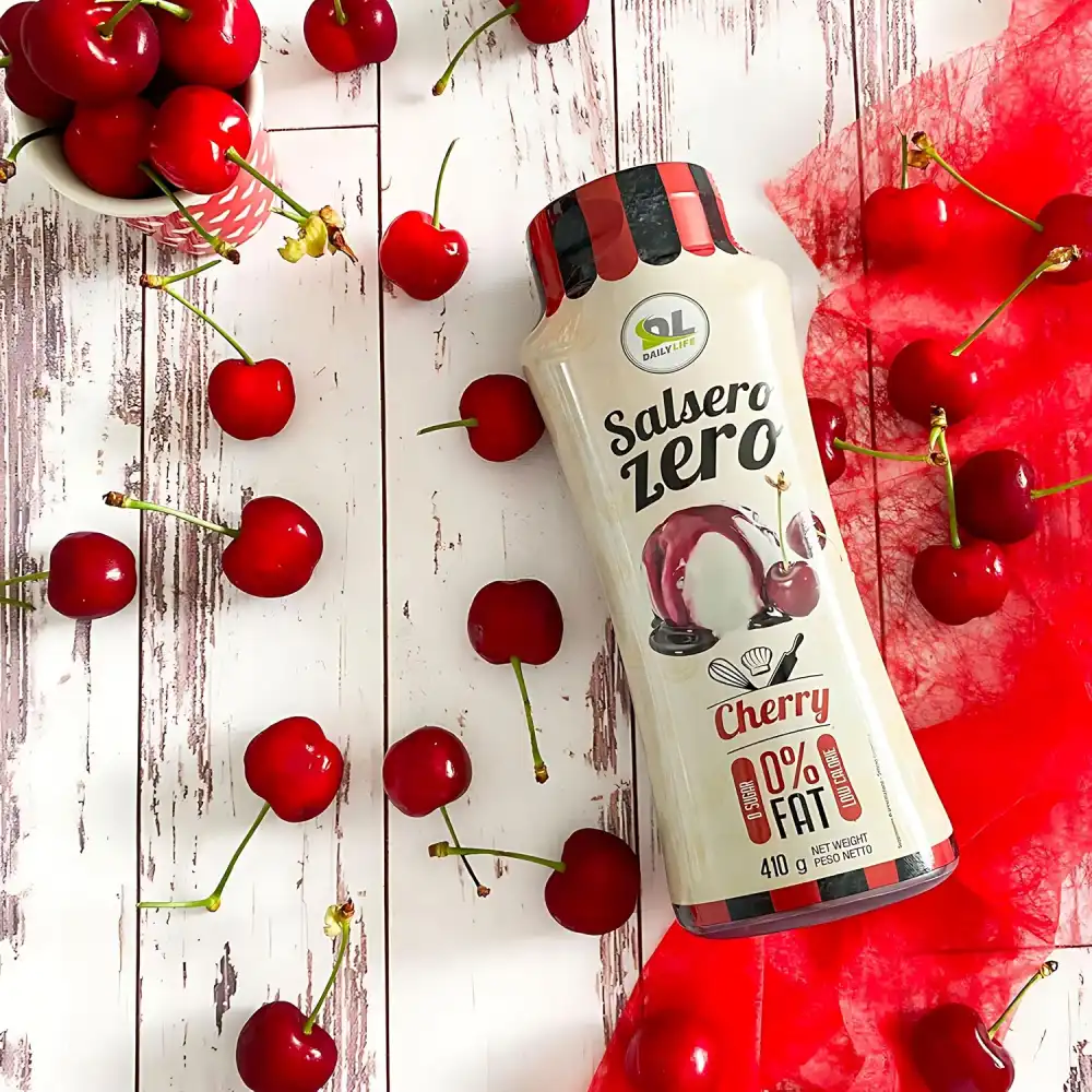 Daily Life Salsero Zero Cherry 410g Salsa Ciliegia Zero Zuccheri 0% Grassi Fit