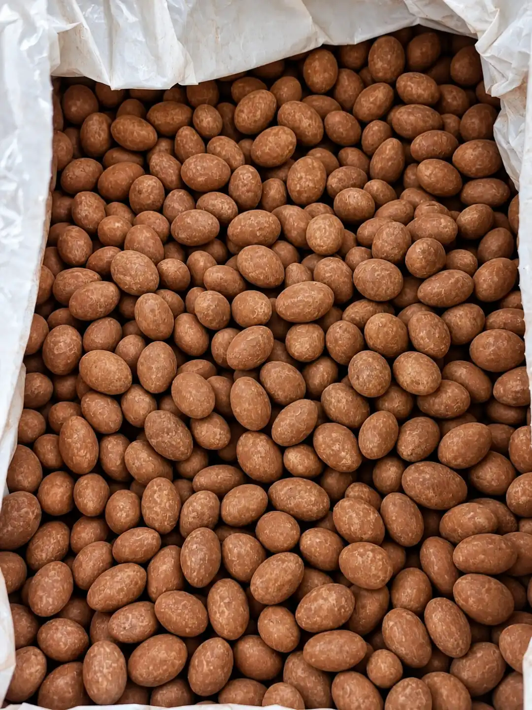 1KG Mandorle Tartufate Cioccolato Fondente Cacao Amaro Tostate Praline Dolci