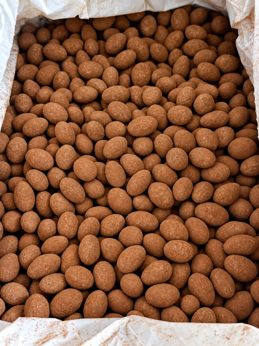 1KG Mandorle Tartufate Cioccolato Fondente Cacao Amaro Tostate Praline Dolci