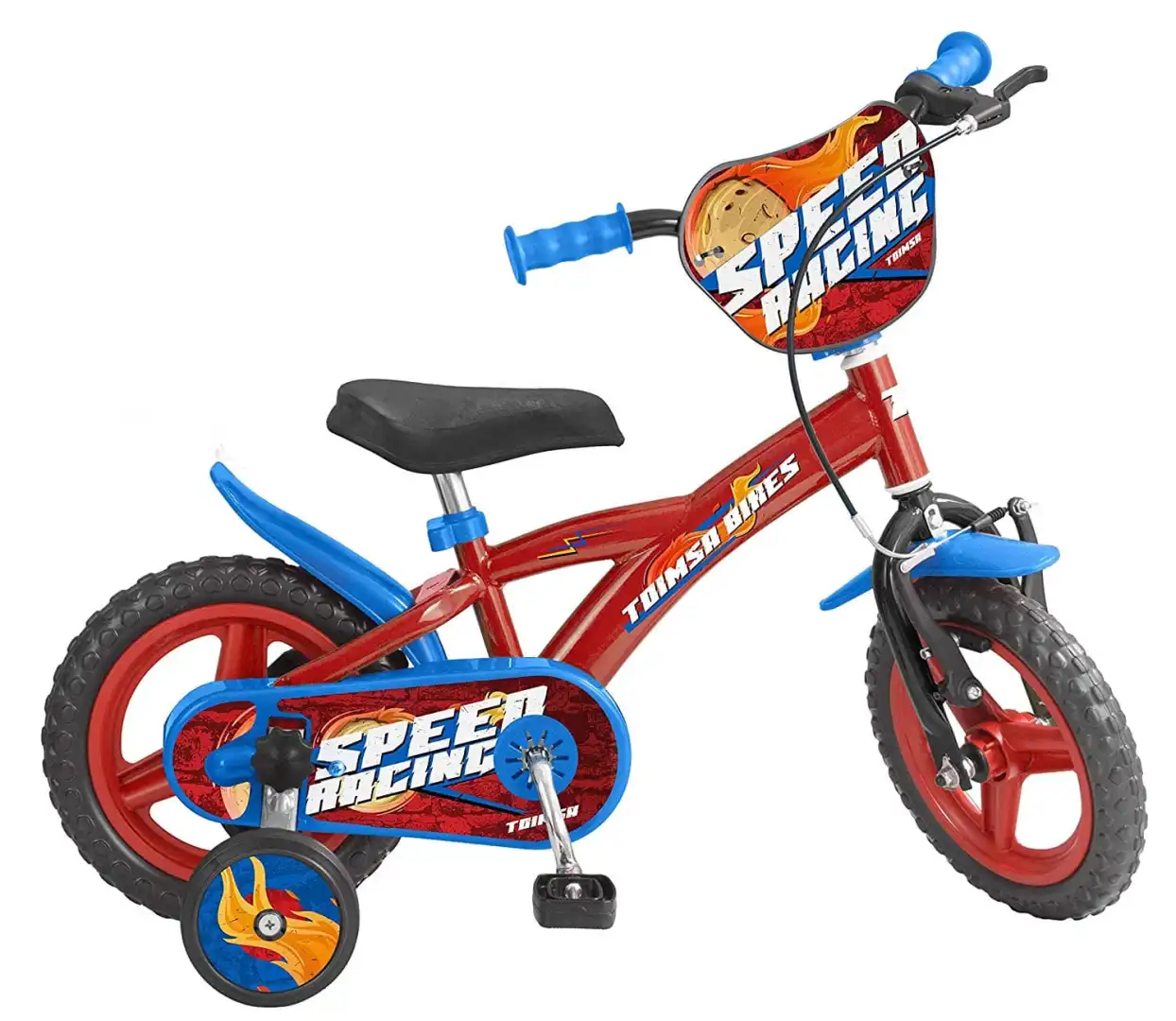 Bici Bicicletta Per Bambini 12'' Modello Speed Racing 3-5 Anni Toimsa 12005