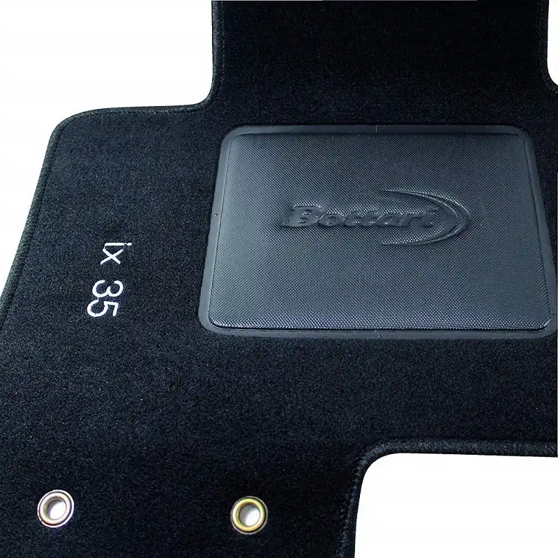 Set 4 Tappetini Tappeti Interni Auto in Moquette Per Hyndai ix35 Dal 2009 - 2015