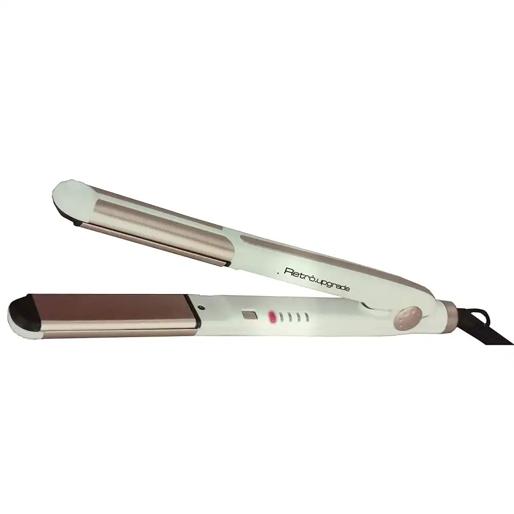 Retro' Upgrade Piastra Per Capelli Professionale Tourmalina 602C Bianca