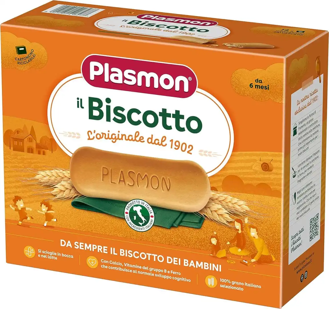 6 Confezioni Plasmon Biscotto da 720gr Bambini e Adulti Confezione Risparmio