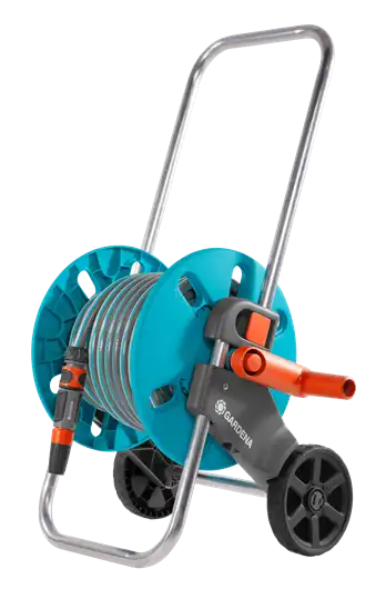 Set Carrello Avvolgitubo AquaRoll S 25 Metri Per Tubo da Giardino Compatto 25mt