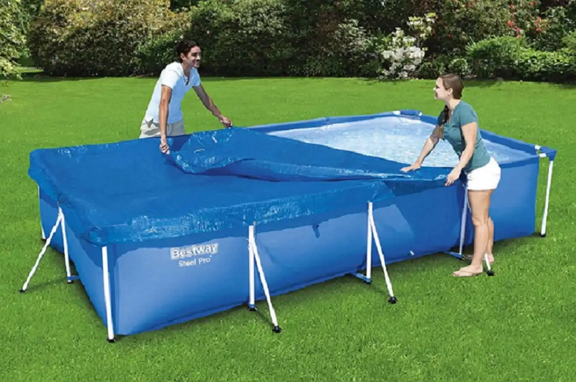 Telo rettangolare copertura piscina copripiscina piscine 410X226 cm Bestway