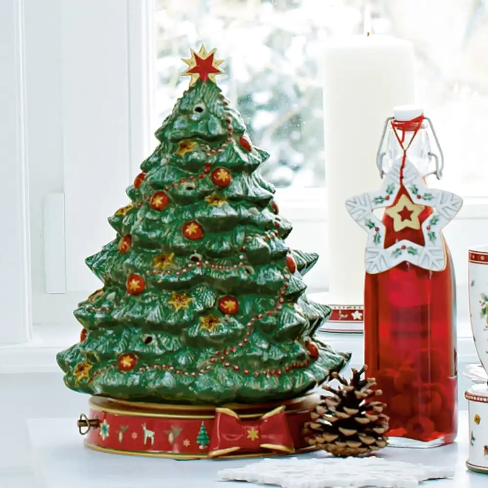 Villeroy & Boch Toy's Delight a forma di Albero di Natale con Carillon 33cm