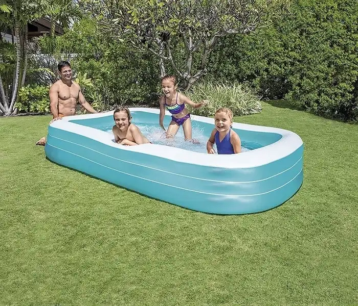 Piscina Gonfiabile Intex 58484NP Family Rettangolare 305 x 183 x 56 CM PVC