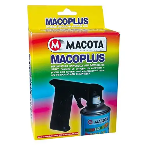 Impugnatura a Pistola Per Bombolette Spray Universale Professionale Macoplus