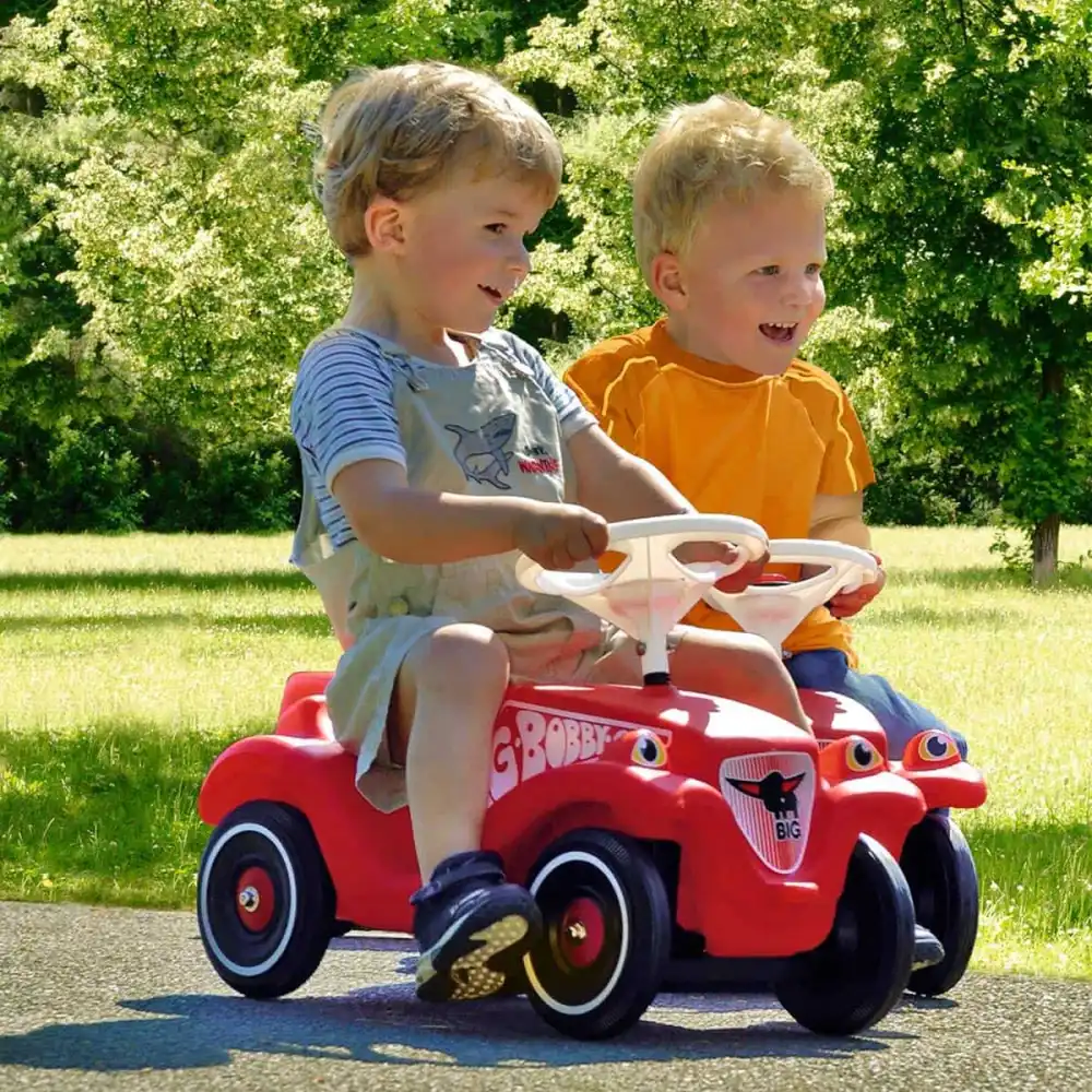 Macchina Macchinina a Spinta per Bambini Big Bobby Car Rossa da 12 Mesi+