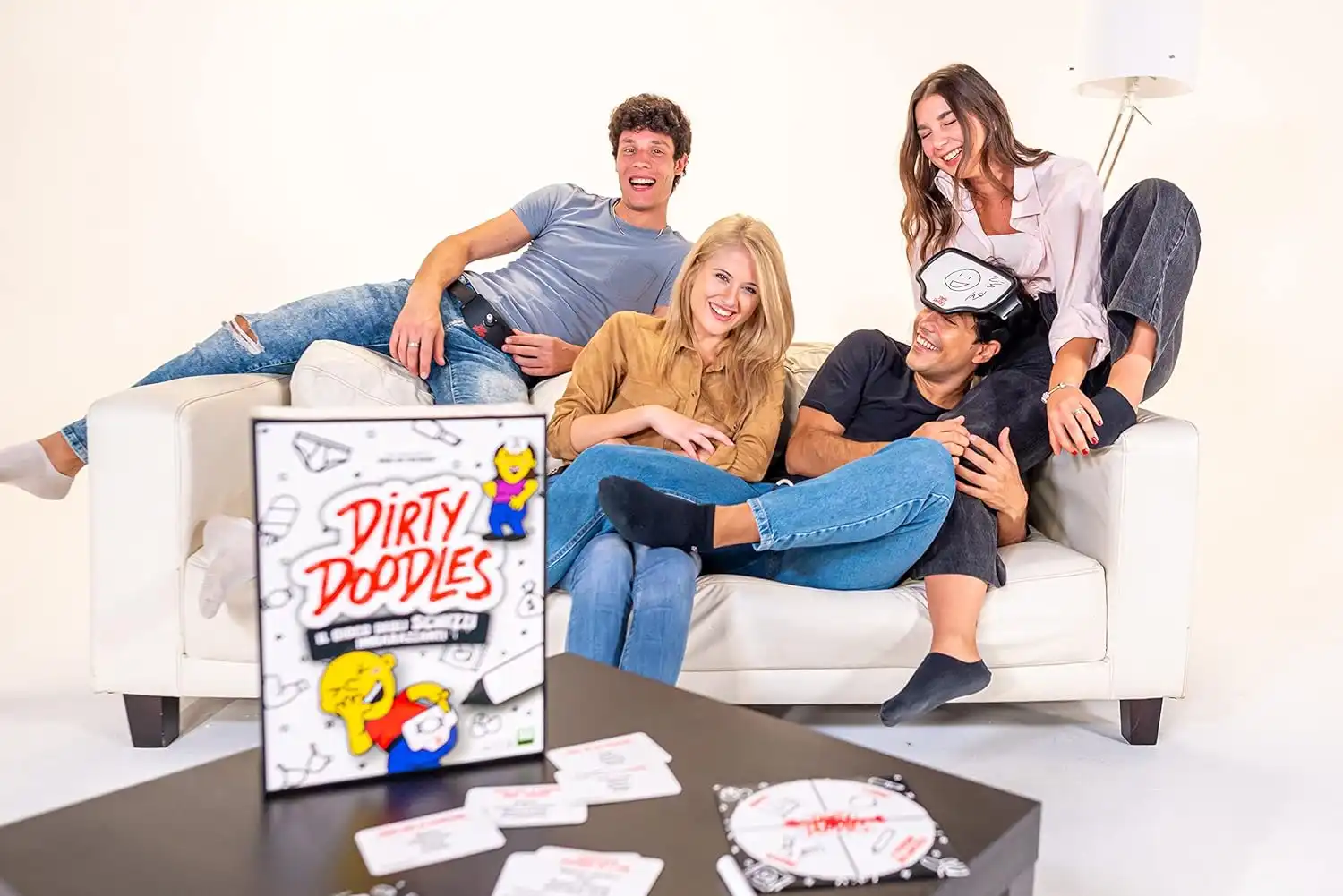 Dirty Doodles Yas Games Party Game il Gioco Degli Schizzi Imbarazzanti Eta' 18+