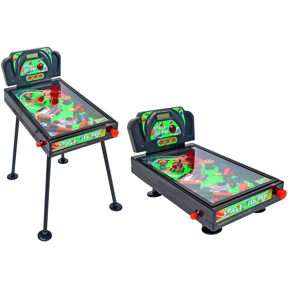 Gioco Space Flipper Per Bambini Con Gambe Luci e Suoni Segnapunti Automatico