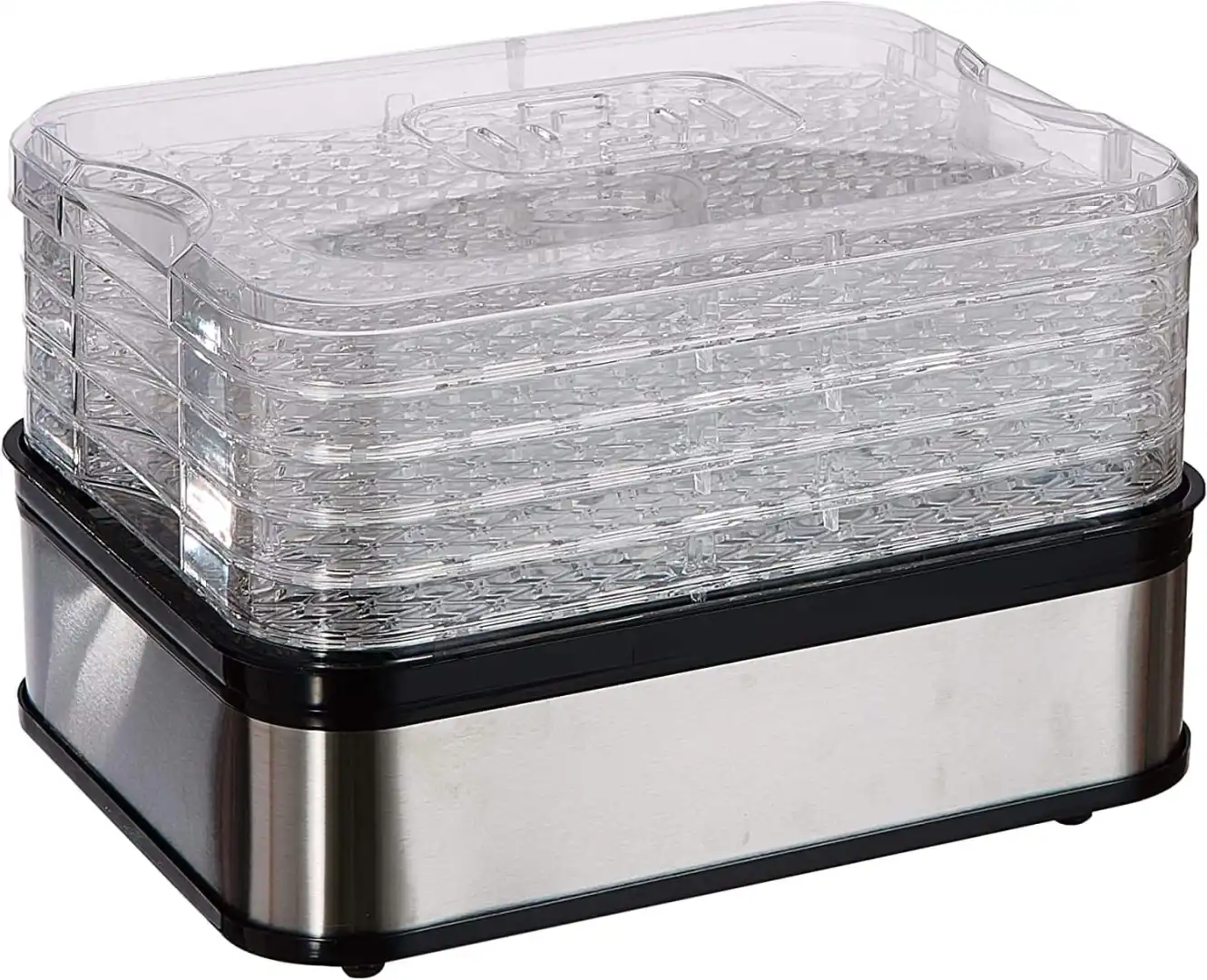 Essiccatore Alimenti Digitale 5 Ripiani Babele Plus per Frutta e Verdure 250W