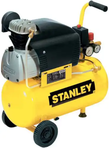Compressore Aria Stanley D 210/8/24 24LT Lubrificato 2 HP 8 Bar