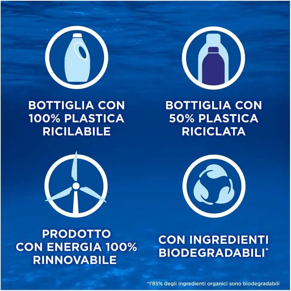 Dash Detersivo Liquido Lavatrice 176 Lavaggi (4x44) per Bucato Fragranza Lavanda