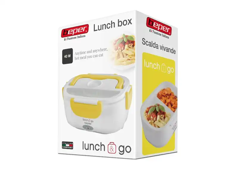 Box Portavivande Termico Elettrico Borsa Termica Scaldavivande Beper 90.920G