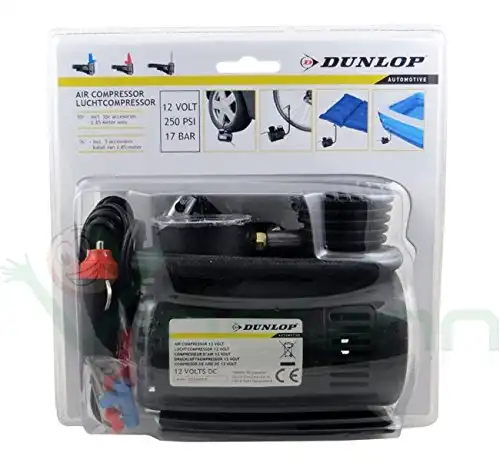 Compressore Portatile ad Aria Per Gonfiaggio Ruote Auto Moto Presa Accendisigari