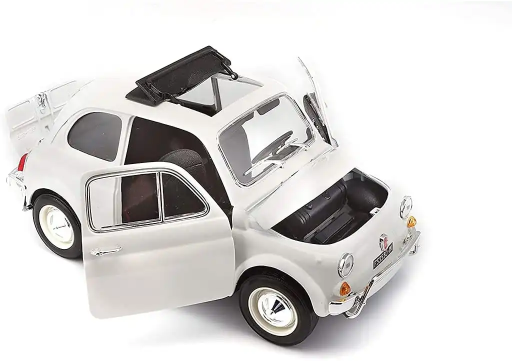 Bburago - Fiat 500 L 1968 1:18 Colori Assortiti Macchina Modellino Scala 1:18