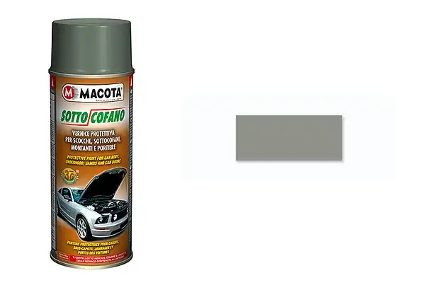 Sottocofano Vernice Protettiva Per Scocche Sotto-Cofano Nero 400ML Macota 25010