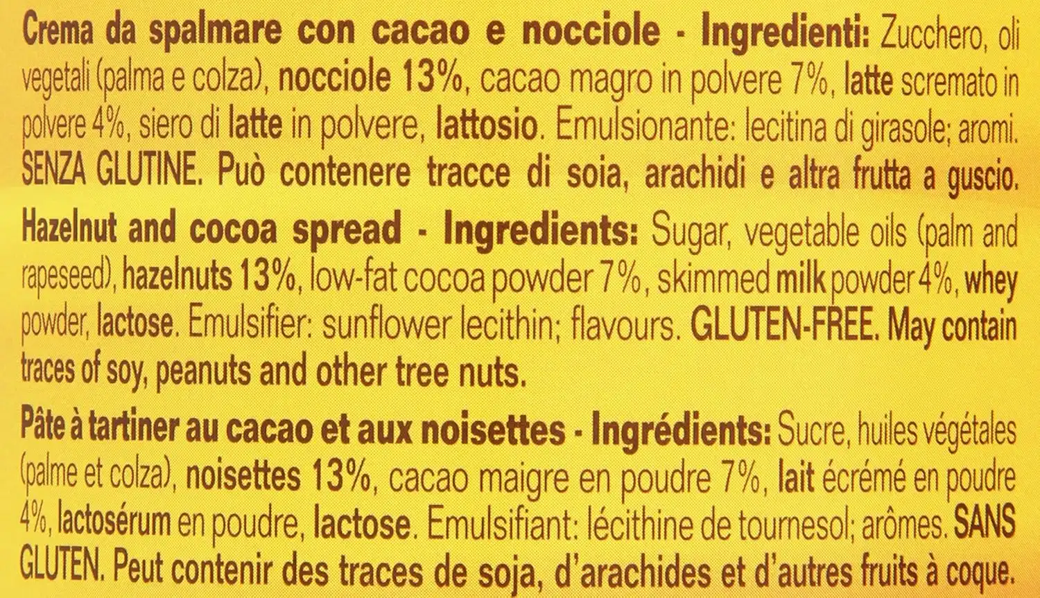 Nutkao Crema Fantasia di Cacao Con Crema Cacao e Nocciole 750g