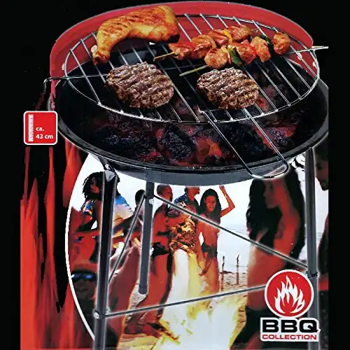 Barbecue a Carbone BBQ Fornacella Griglia Giardino Diametro 33 cm Grill