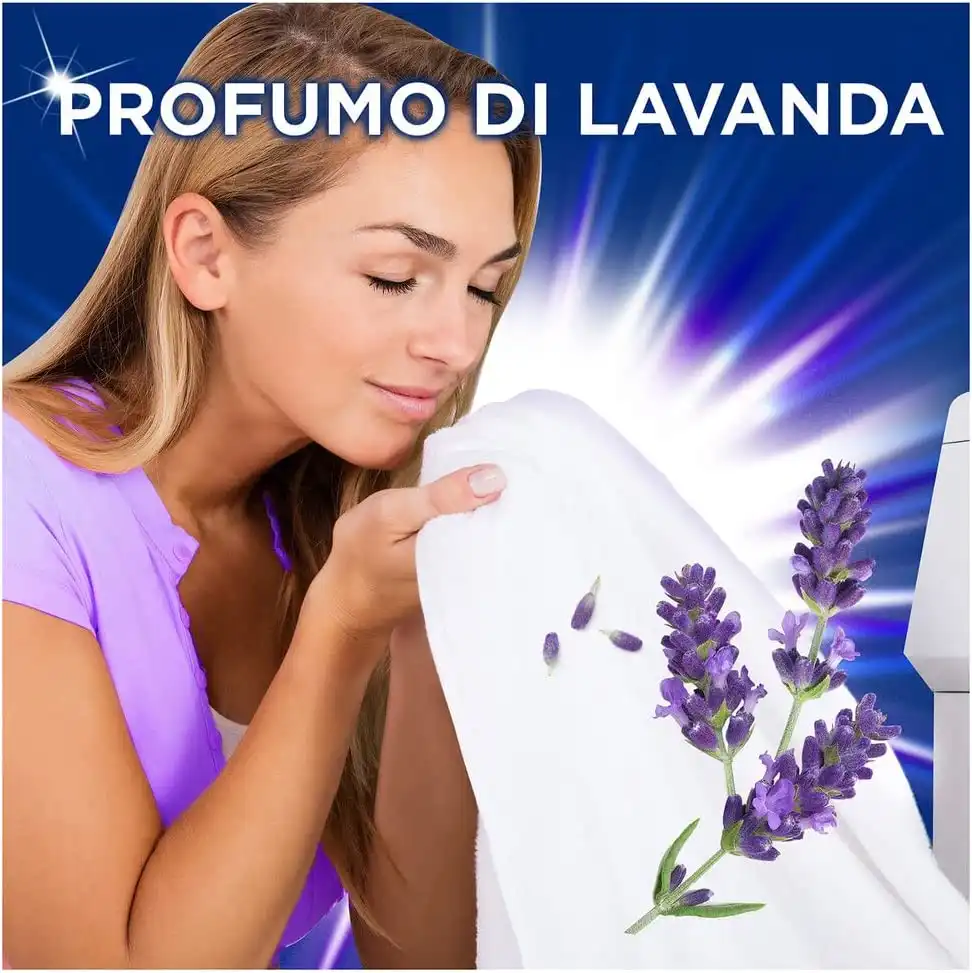 Dash Detersivo Liquido Lavatrice 176 Lavaggi (4x44) per Bucato Fragranza Lavanda