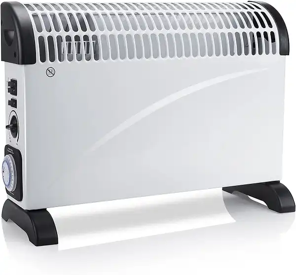 Termoconvettore Stufa Elettrica a Convenzione 2000 Watt Termostato Regolabile