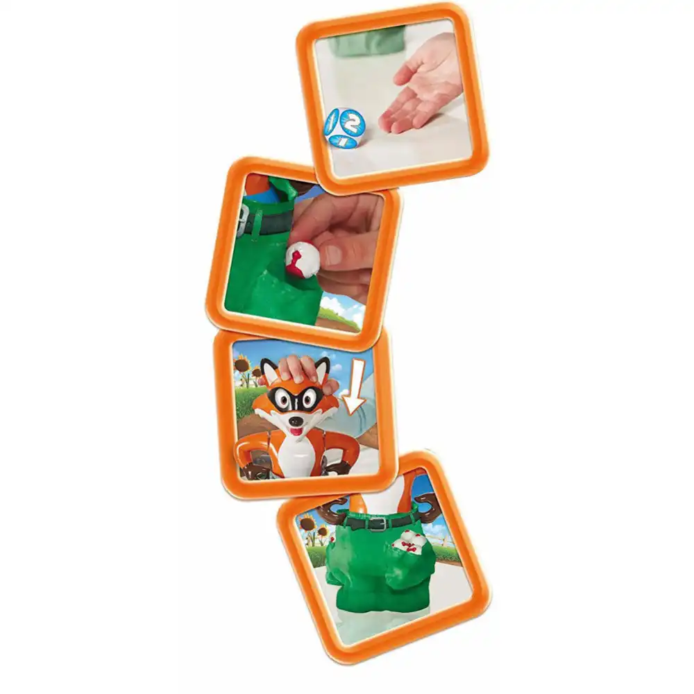 Gioco Di Societa' Da Tavolo Salva La Gallina Dalla Volpe 4 Giocatori