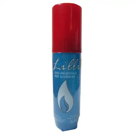 Set 24 Bomboletta Gas Refill 60 ML Gas Ricarica Accendini Butano Con Adattatori