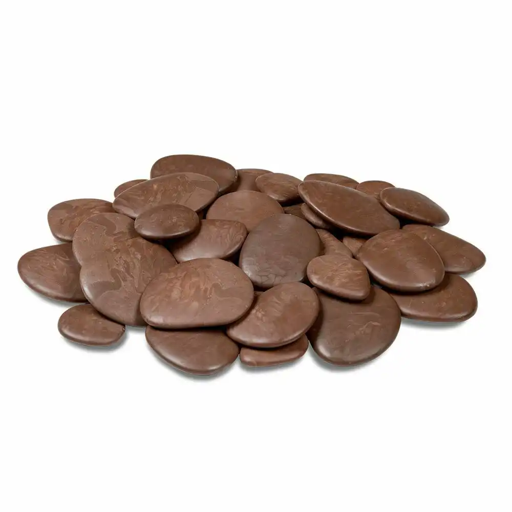 Re-Pebbles Confezione da 50 Sassi Decorativi Brown 50x25cm in Plastica Riciclata