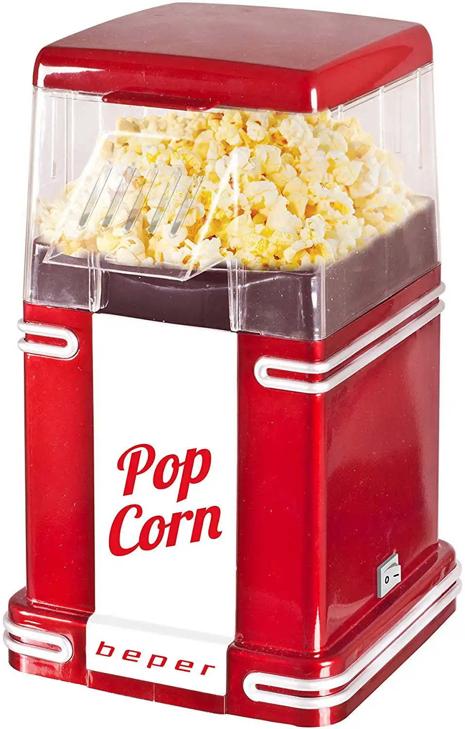 Macchina Per Pop Corn Elettrica ad Aria 1200W Cuoci Popcorn Beper 90.590
