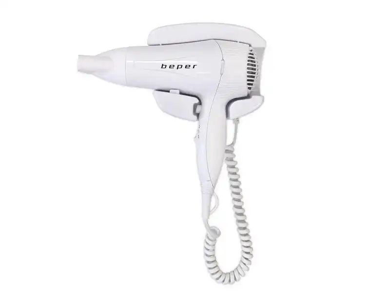 Asciugacapelli Asciuga Capelli 2000 Watt da Parete Spegnimento Automatico